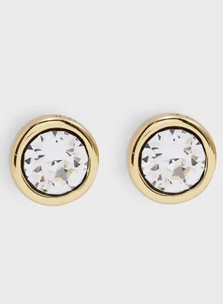 Sinaa Crystal Stud Earrings