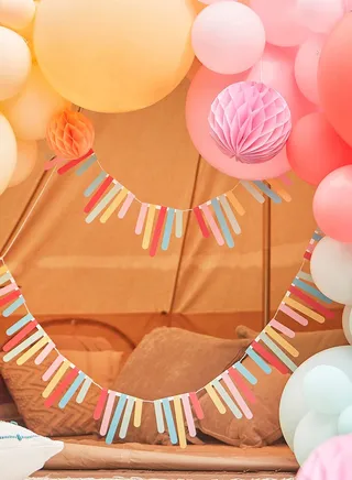 Mixed Colors Bunting