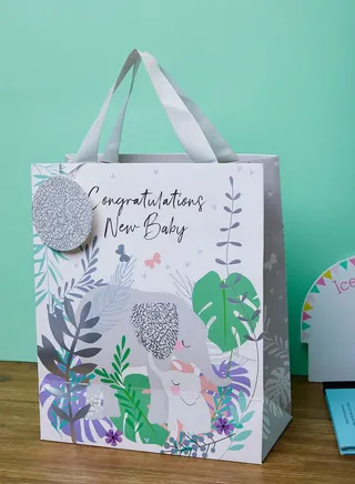 New Baby Elephant Portrait Bag