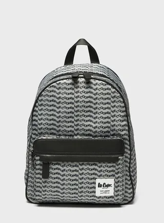 Top Handle Logo Backpack