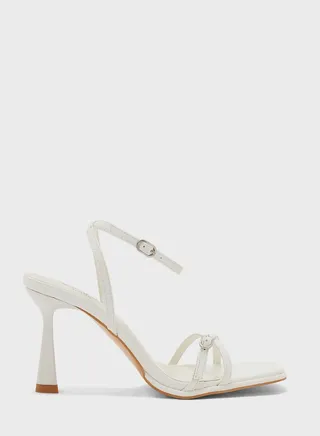 Crossover Strap High Heels Sandals