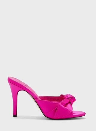 Bow-Detail Mules