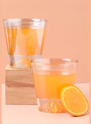 Solid Glass Tumbler | Pack Of 2