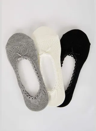 3 Pack Woman Low Cut Socks