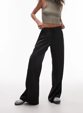 Printed High Waist Pants