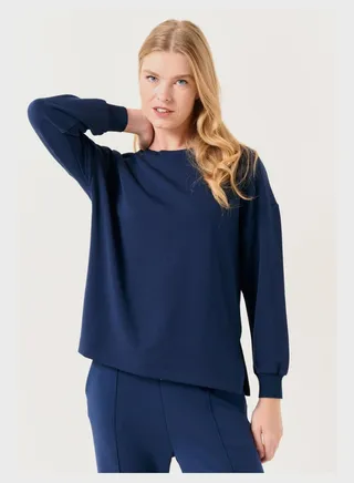 Crew Neck Overszied Sweatshirt