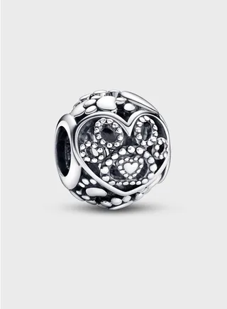 Fur Baby Hearts & Paw Prints Charm