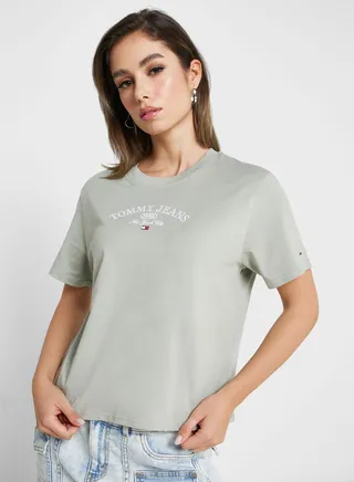 Graphic Crew Neck T-Shirt