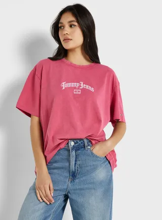 Crew Neck Logo T-Shirt