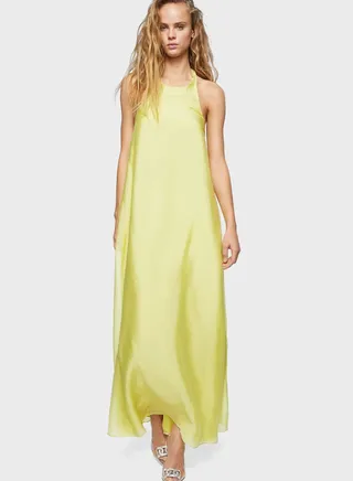 Halter Neck Knitted Dress