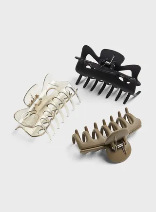 3-Pack Hair Claws