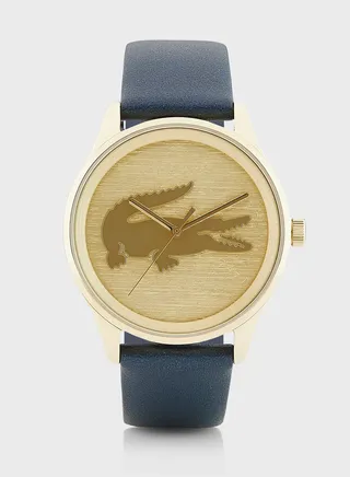 Victoria Leather Strap Analog Watch
