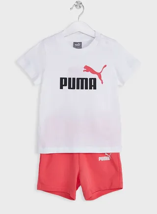Infants Minicats Tee & Shorts Set