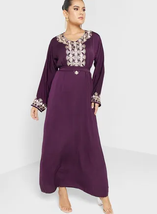 Embroidered Jalabiya