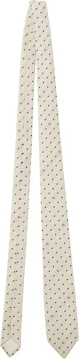 Burberry Silk Polka-Dot Tie