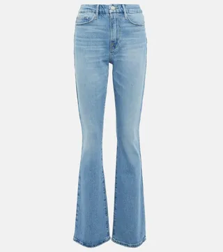 Le Super High Rise Mini Boot jeans