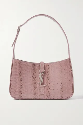 SAINT LAURENT - Le 5 À 7 Ayers Shoulder Bag - Pink