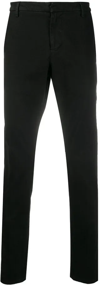 Straight-Leg Cotton Chinos