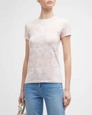 Ressi Printed Short Sleeve Crewneck Tee