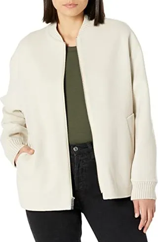 Theory womens Os Zip Bomber.luxe N Jacket
