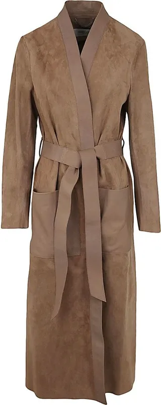 Journey W`s Trench Crossed Nappa