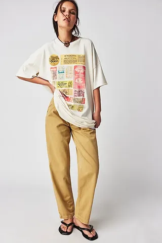 Rolling Stones Ticket Tee by Daydreamer at Free People
