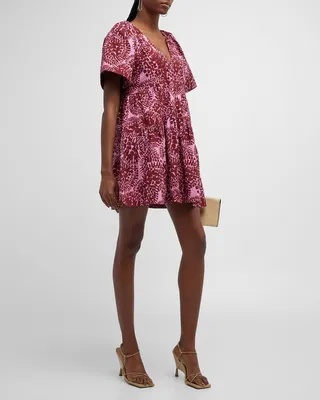 Camila Printed Mini Dress