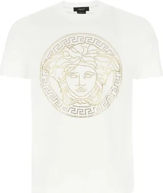 Versace Embellished Crewneck T-Shirt