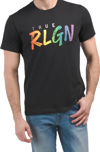 Rainbow Logo Short Sleeve Tee