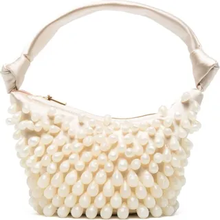 Gia faux-pearl shoulder bag