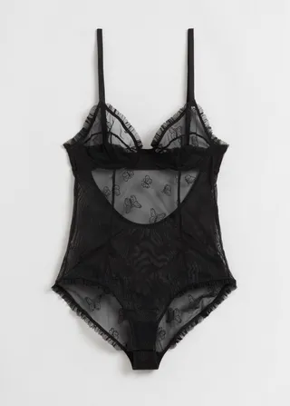 Butterfly Lace Bodysuit