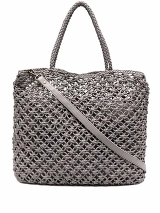 Susan 02 macramé tote bag