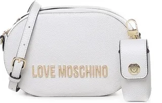 Love Moschino Logo Lettering Zipped Shoulder Bag