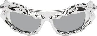 Ottolinger Silver Twisted Sunglasses