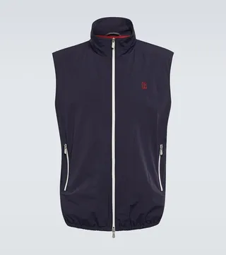 Embroidered vest