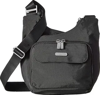 Baggallini Criss Cross Bagg (Charcoal) Cross Body Handbags