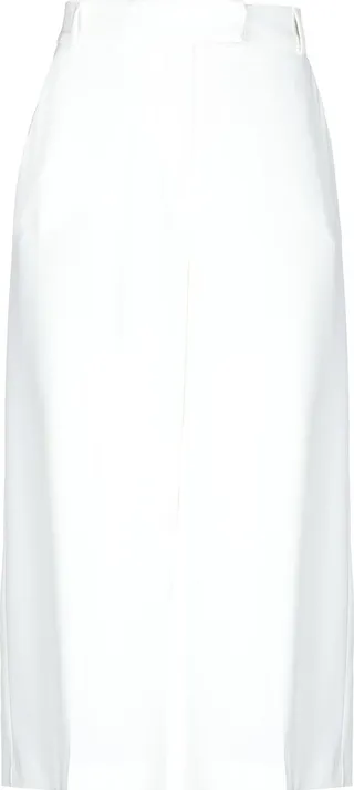 Cropped Pants White
