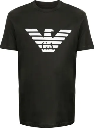 logo-print cotton T-shirt