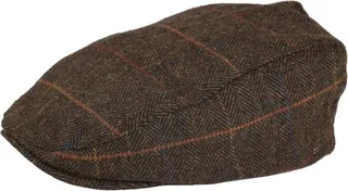 Regatta Regatta Mens Acre Checked Tweed Driving Cap - Brown