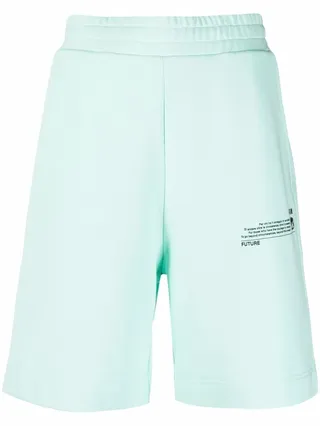 Logo-Print Track Shorts