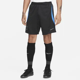 FC Barcelona Strike Nike Men's Dri-FIT Knit Soccer Shorts in Black