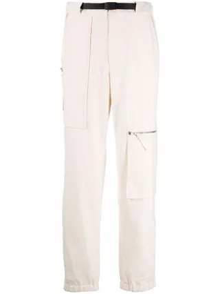 Straight-Leg Cargo Trousers
