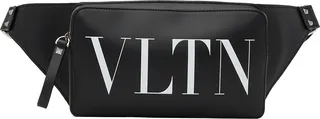 Valentino Garavani Black VLTN Belt Bag