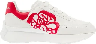 Alexander McQueen Logo Embossed Low-Top Sneakers