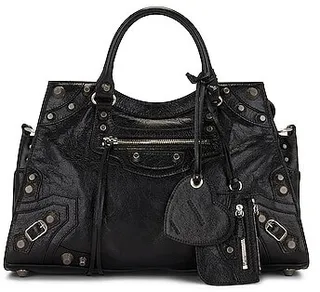 Balenciaga Neo Cagole City Bag in Black
