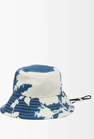Floral-print Cotton-blend Bucket Hat