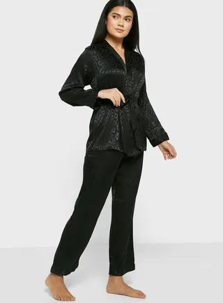 Satin Pyjama Pants Set