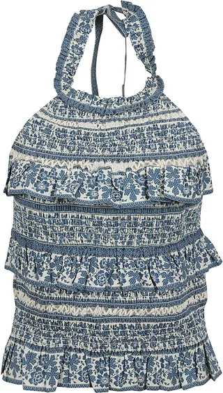 Arlo Print Halterneck Top