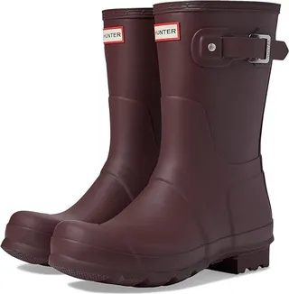 Hunter Original Short Rain Boots (Ruskea Brown) Men's Rain Boots