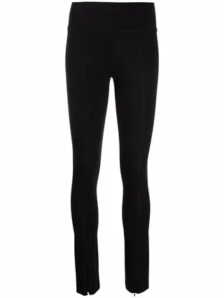 High-Waisted Skinny Trousers